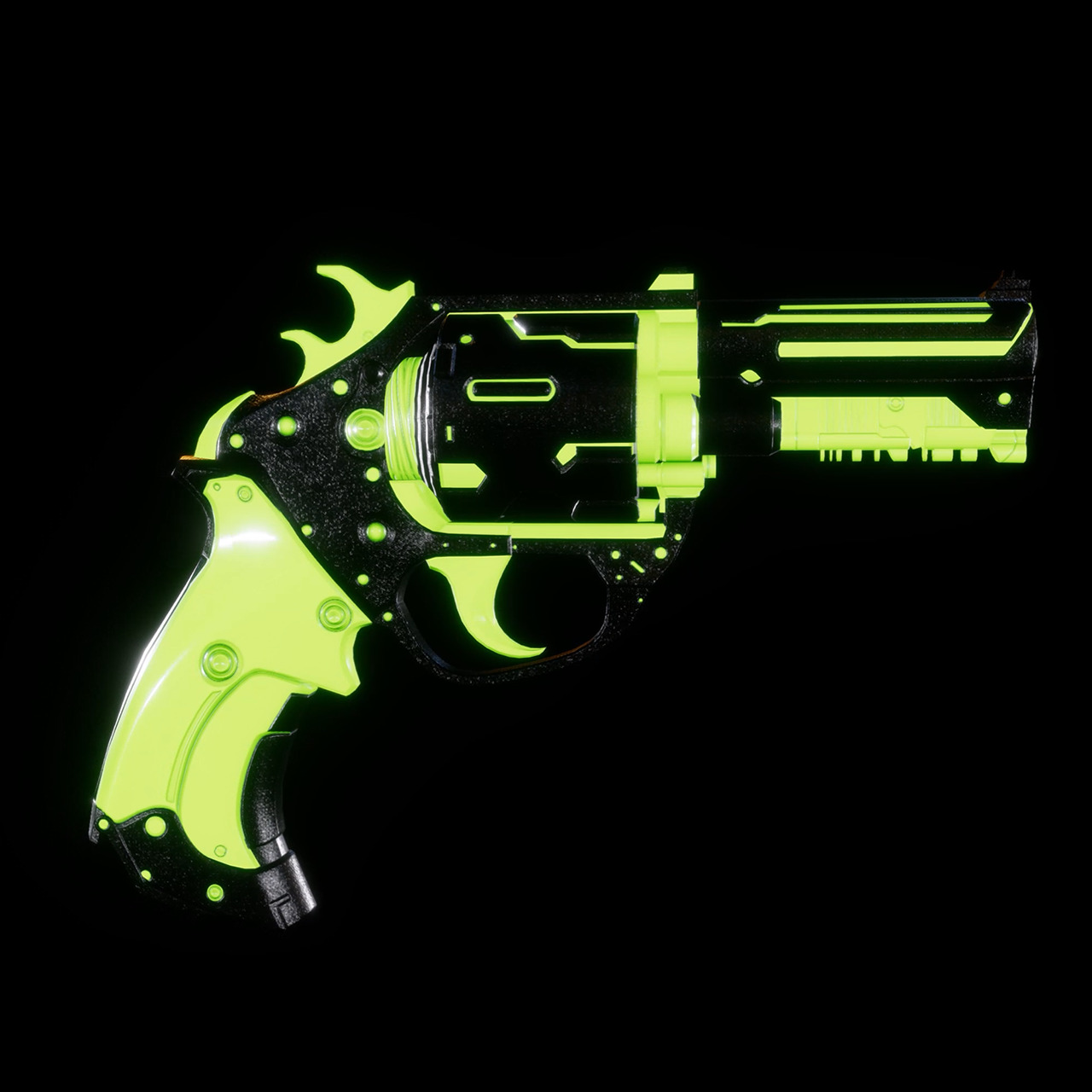 Cybercore-X Pistol - Biohazard