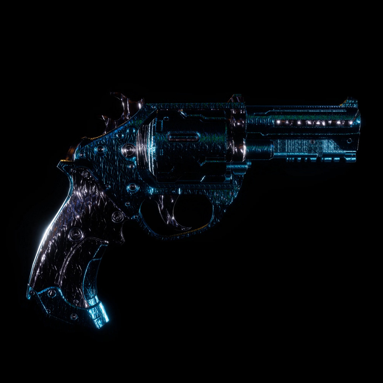 Cybercore-X Pistol - Ethereal Azure