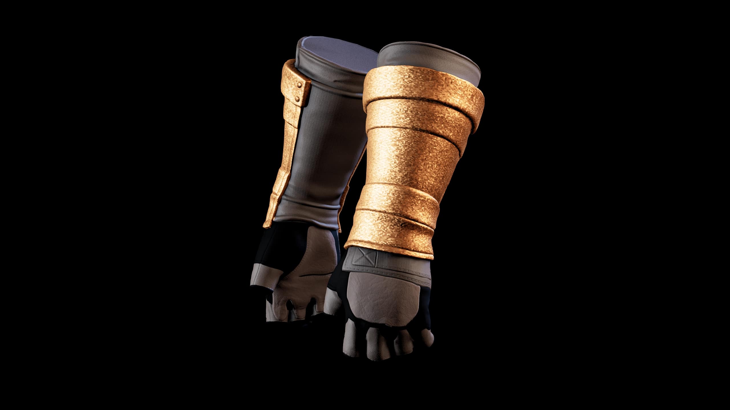 Festive Scout - Leather Gloves